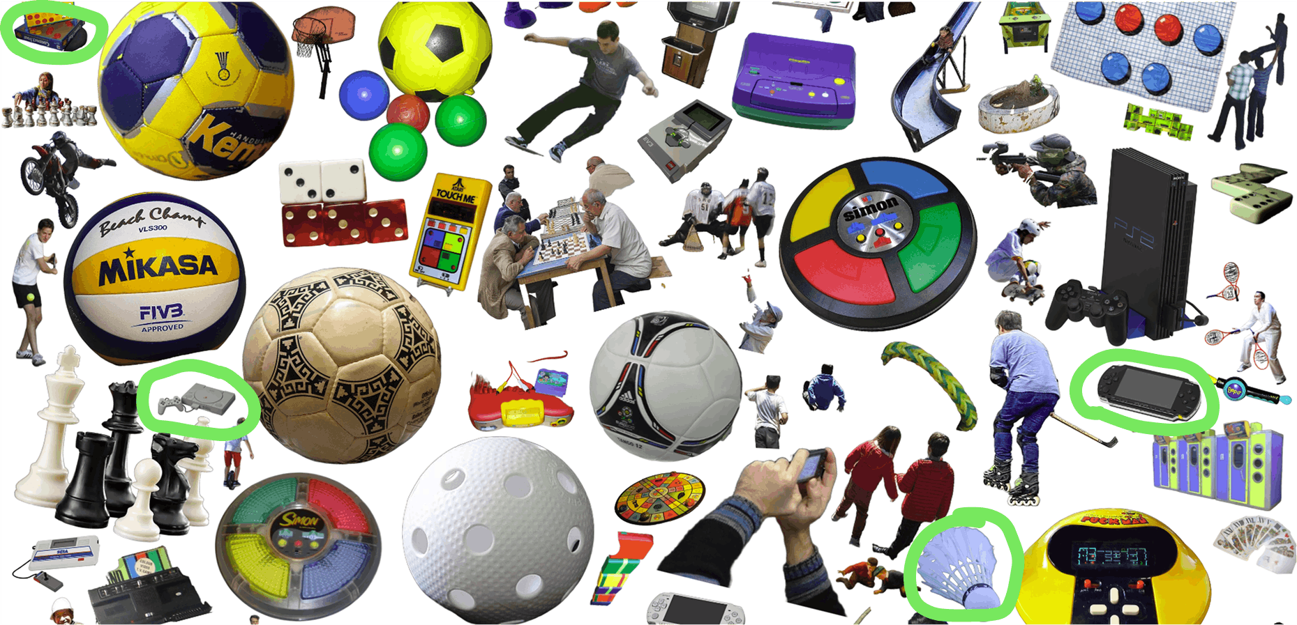Example I Spy puzzle